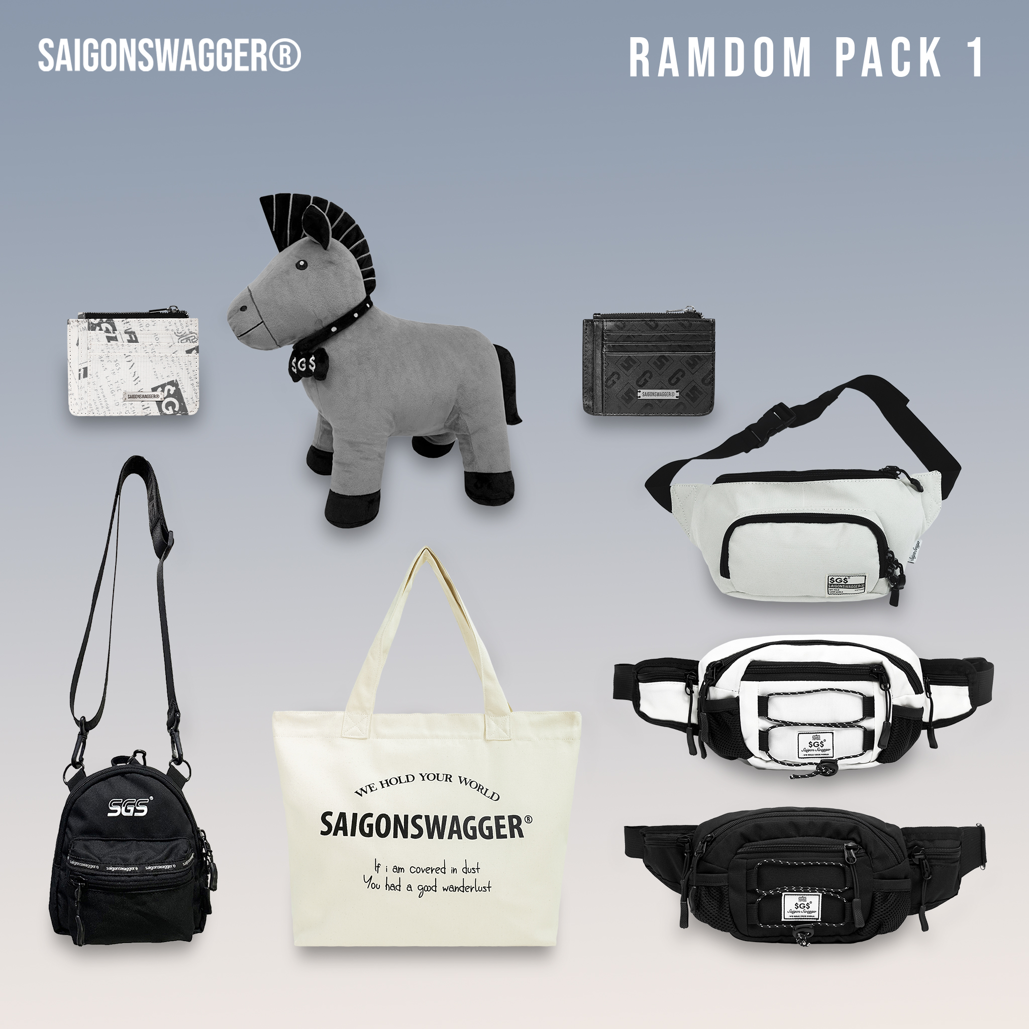 Túi Đồ Random Pack SaigonSwagger /PACK 1/