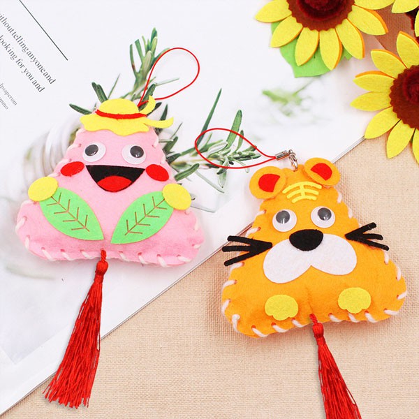 Bộ Kit/Diy Tự làm túi thơm, túi dán màu nhiều mẫu mã đẹp cho bé