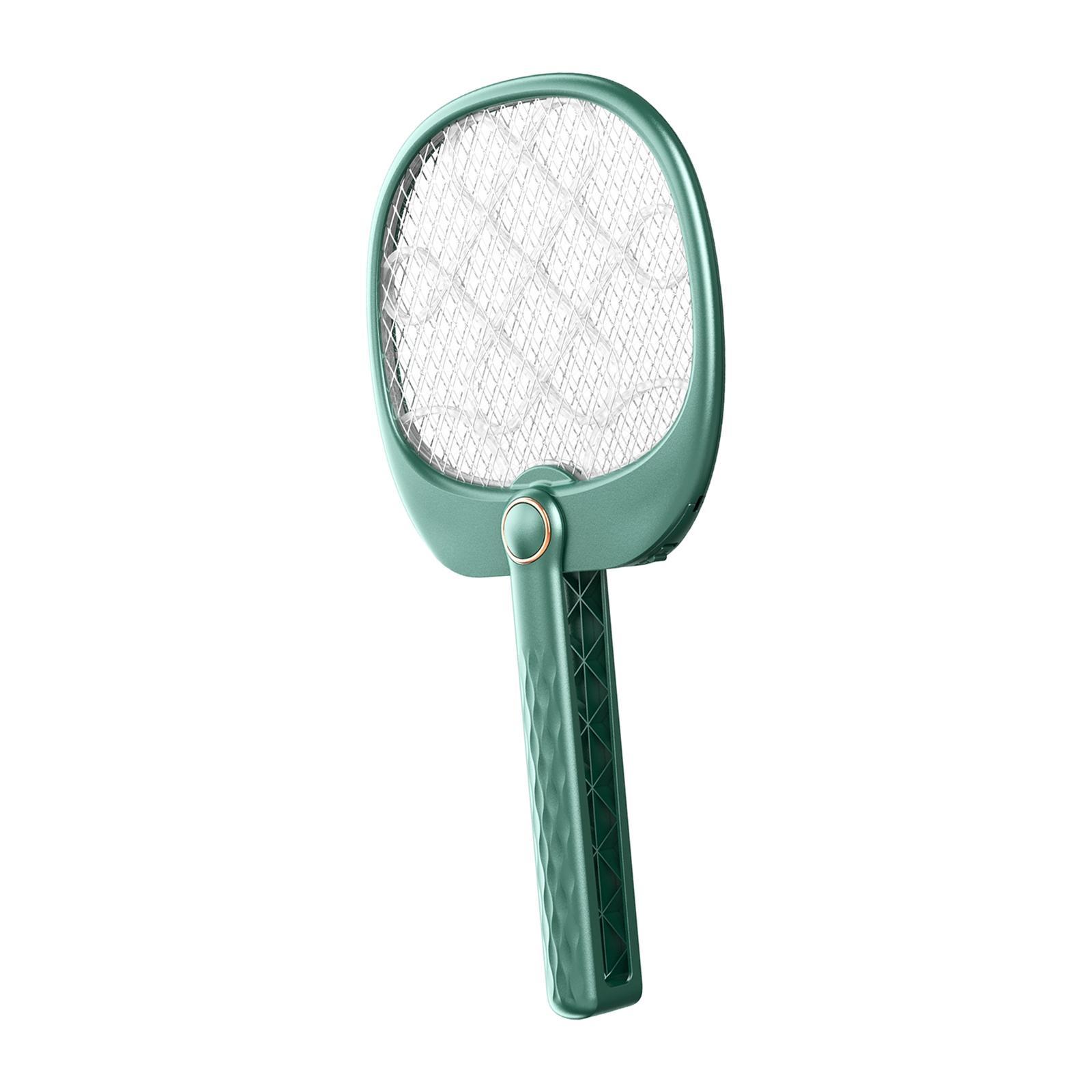 Handheld Folding Swatter Backyard Patio Blue