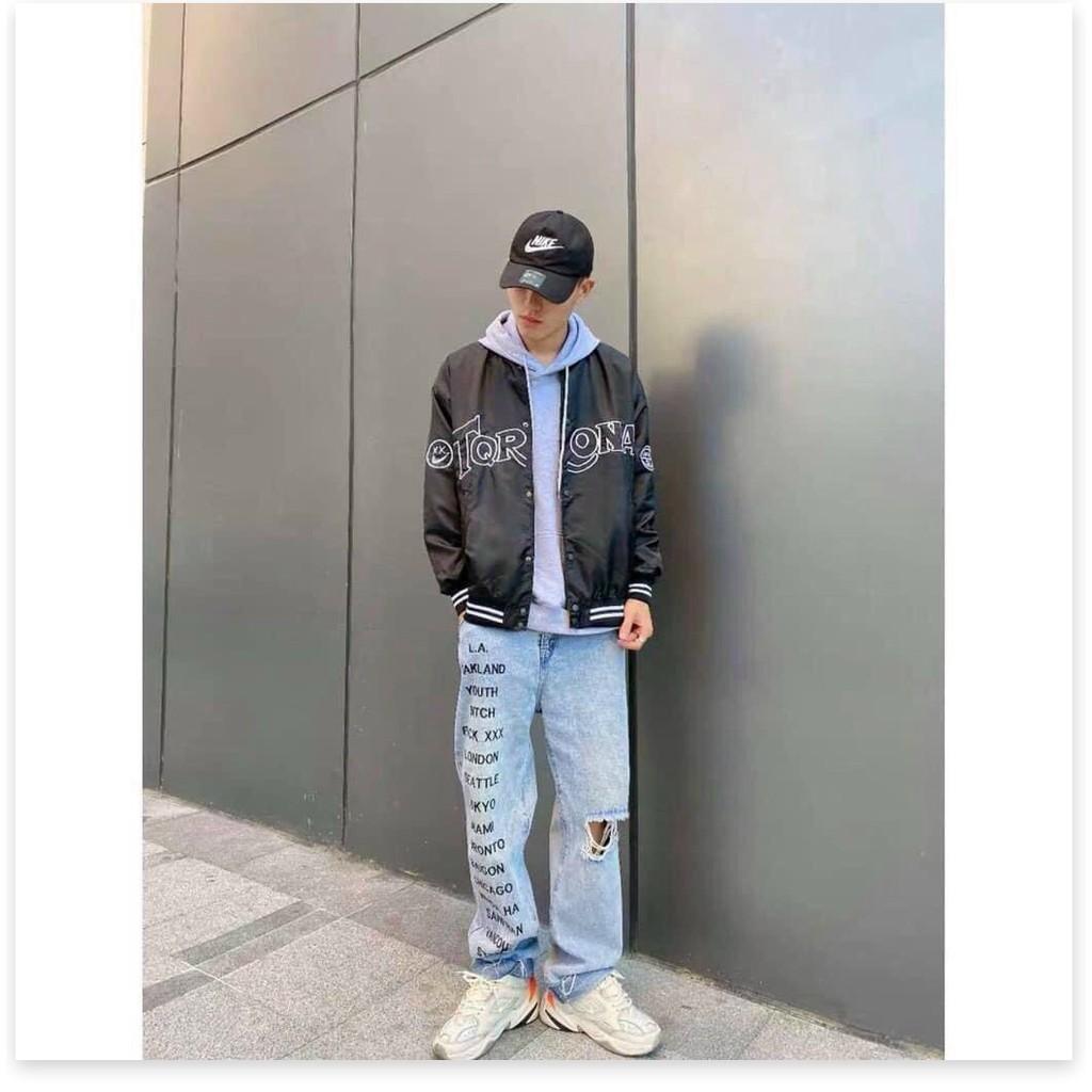 ÁO KHOÁC DÙ BOMBER UNISEX NAM HIỆN ĐẠI NHẤT 2021 THỜI TRANG KING STORE