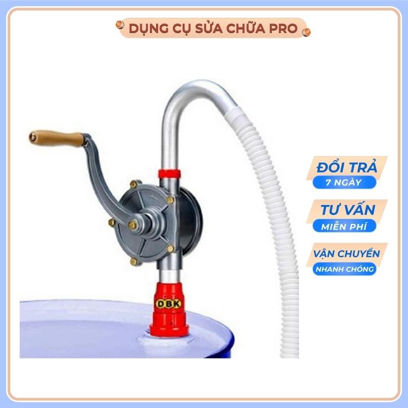 Bơm dầu quay tay hợp kim nhôm ông dài 1.2 mét, sử dụng dễ dàng thuận tiện