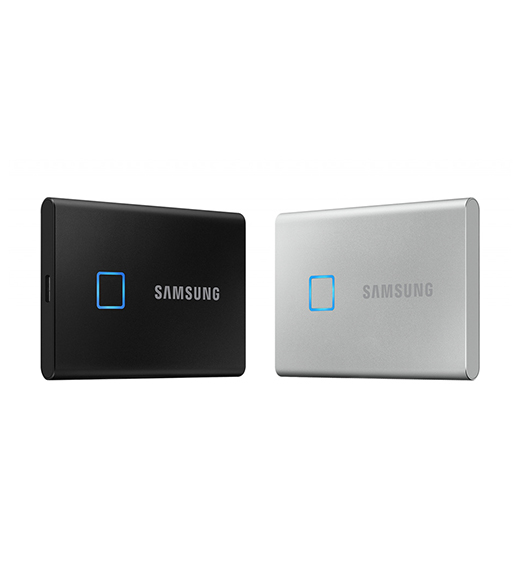 Ổ cứng di động SSD Samsung T7 Touch USB Type C 3.2 Gen 2 - Hàng chính hãng