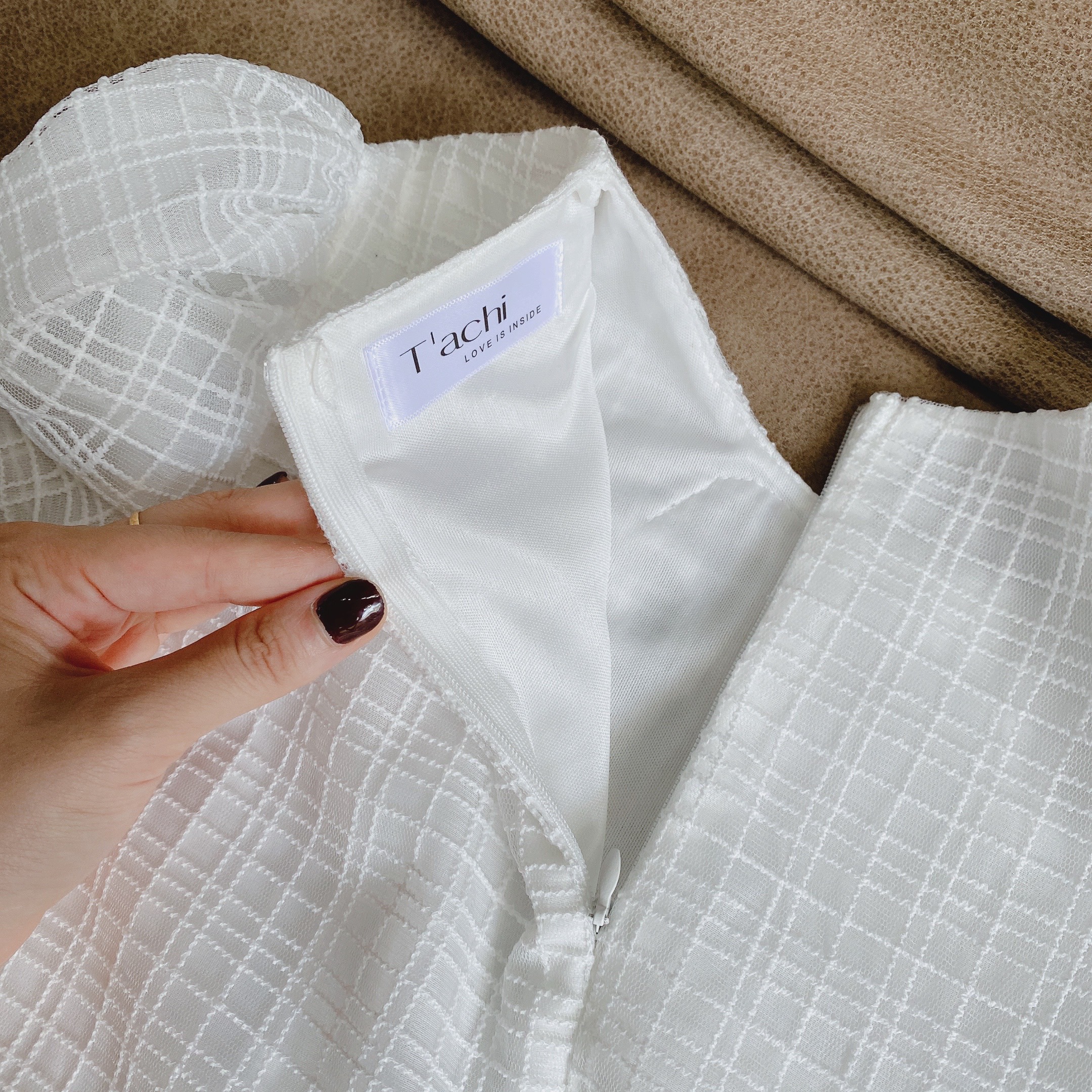 Đầm dự tiệc maxi trắng sang trọng