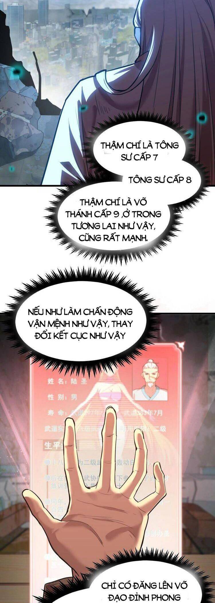 cao võ: hạ cánh đến một vạn năm sau chapter 12.5 18