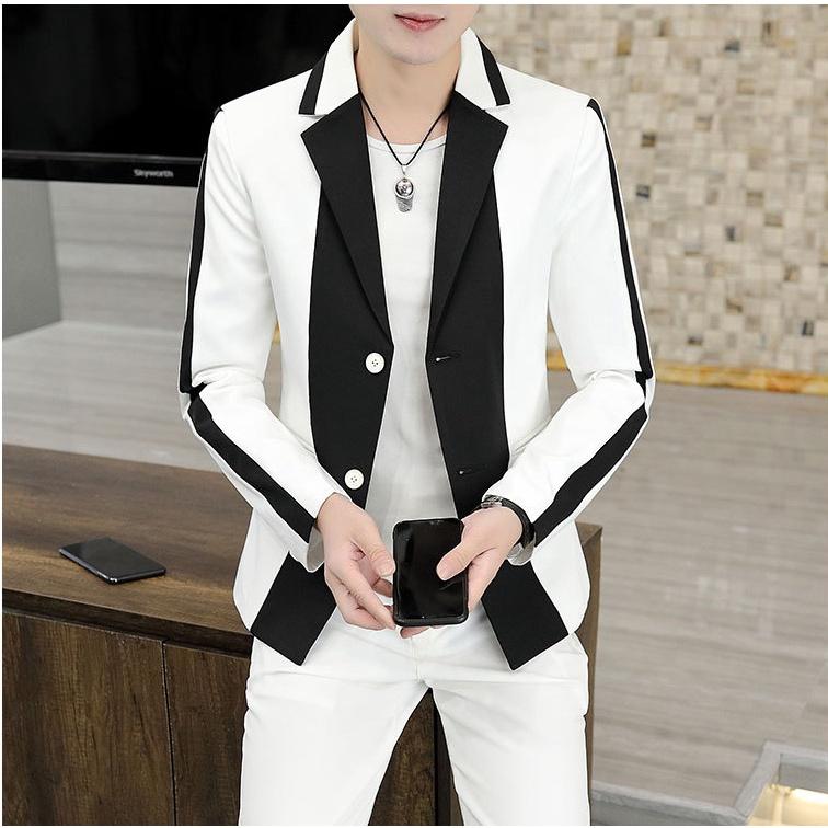 Áo vest nam phối màu cực chất, phong cách hàn quốc lịch lãm sang trọng, chất vải đứng phom - H56