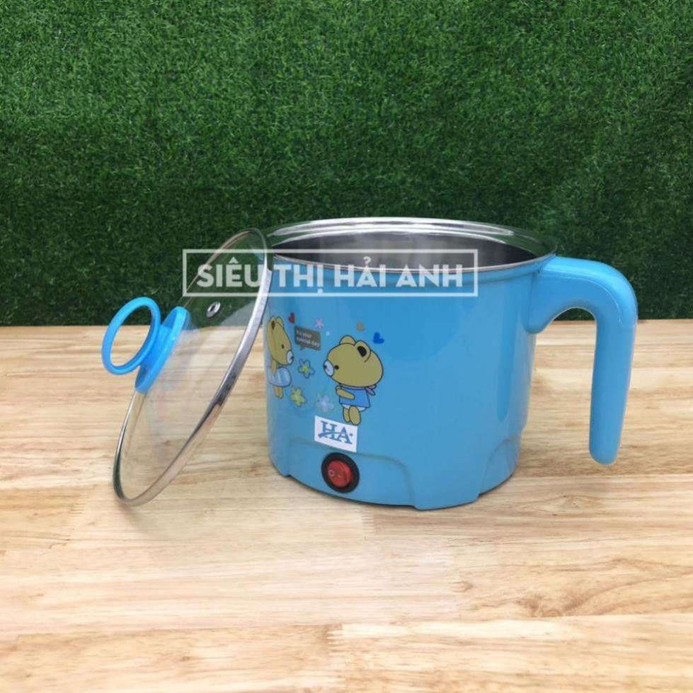 Ca Nấu Mì 1,8L Luộc Hấp Đồ Ăn Siêu Tốc Có Chế Độ Tự Ngắt