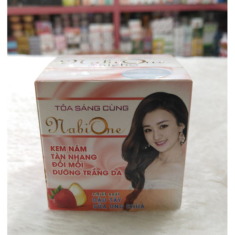 Nabione kem nám - tàn nhang - đồi mồi - dưỡng trắng da 12g