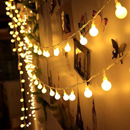 Dây đèn led chery ball 3m chạy bằng pin AA trang trí trong nhà và ngoài trời