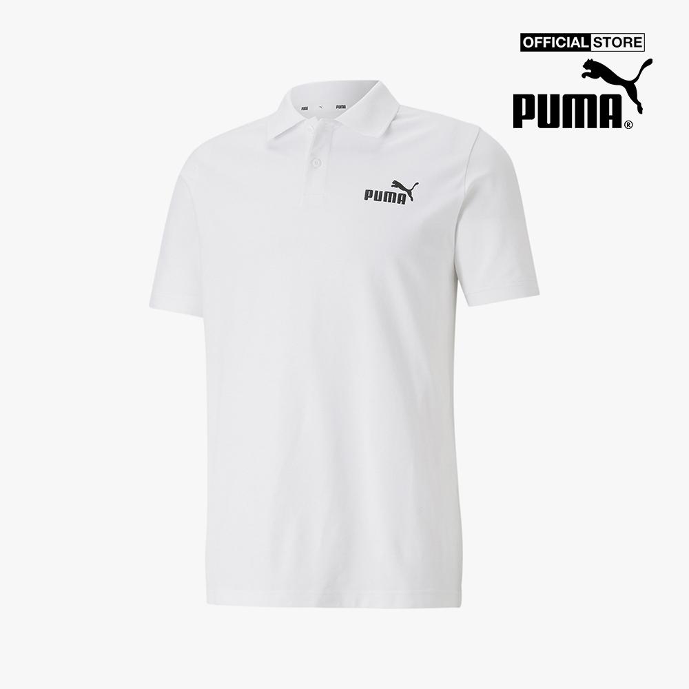 PUMA - Áo thun polo nam Essentials Pique Train 586674