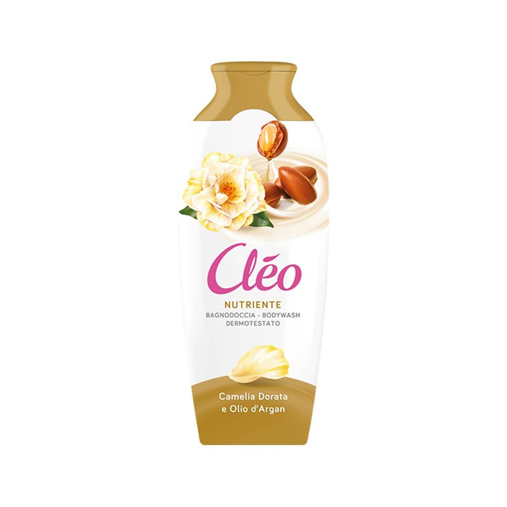 Sữa tắm hương nước hoa ngăn lão hóa da New Cleo tinh chất hoa trà và dầu Argan 750ml