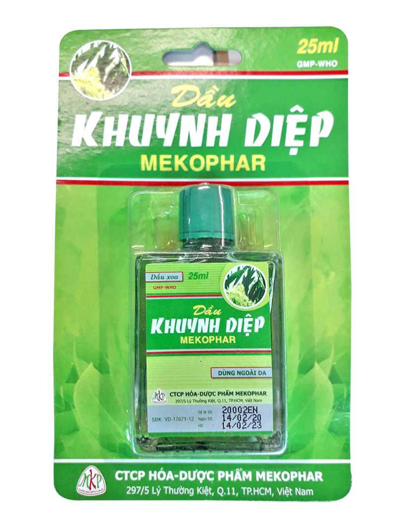 DẦU KHUYNH DIỆP CHO BÉ MEKOPHAR 25ml