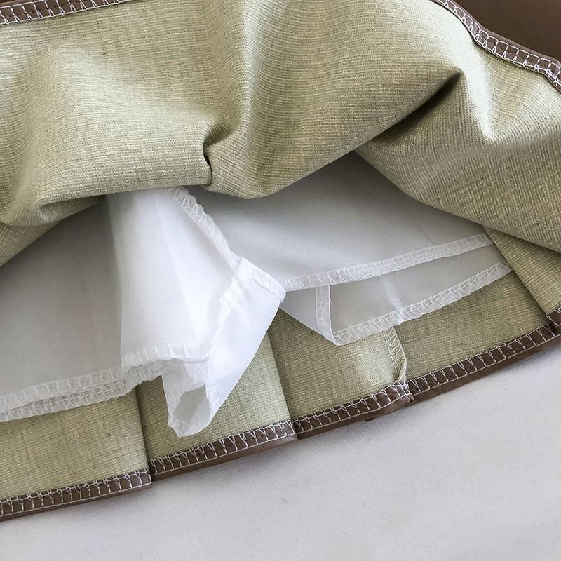 Chân váy tennis chất DA loại dày