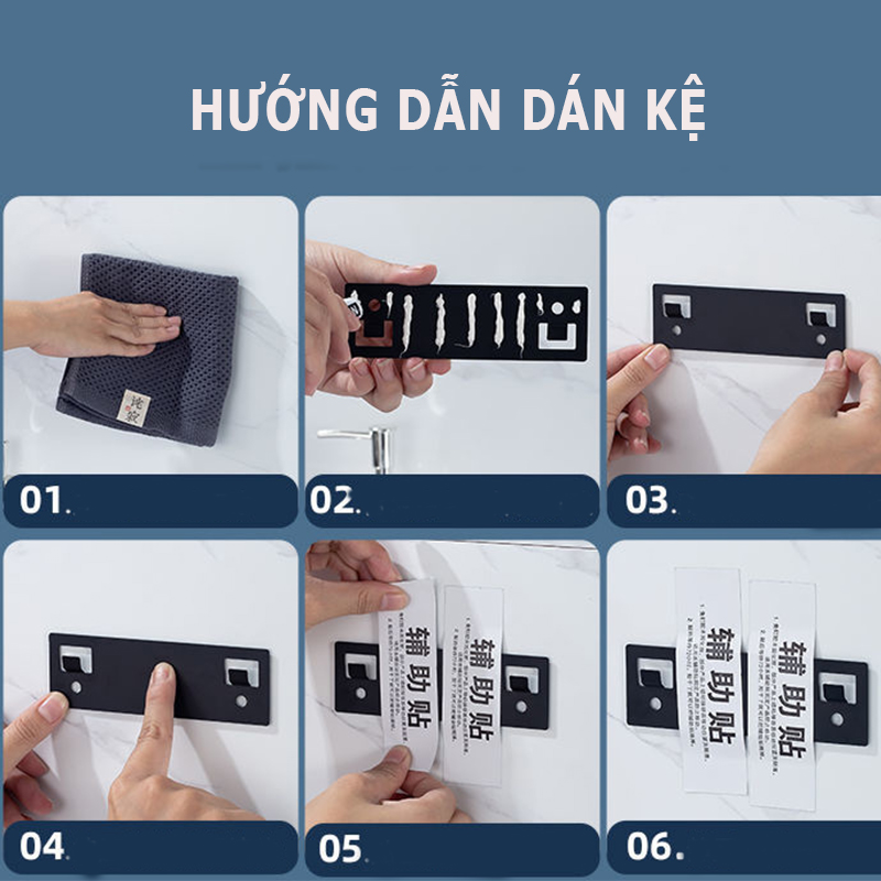 Giá cài dao kèm giỏ đựng đũa thìa có lỗ thoát nước dán tường tiện dụng