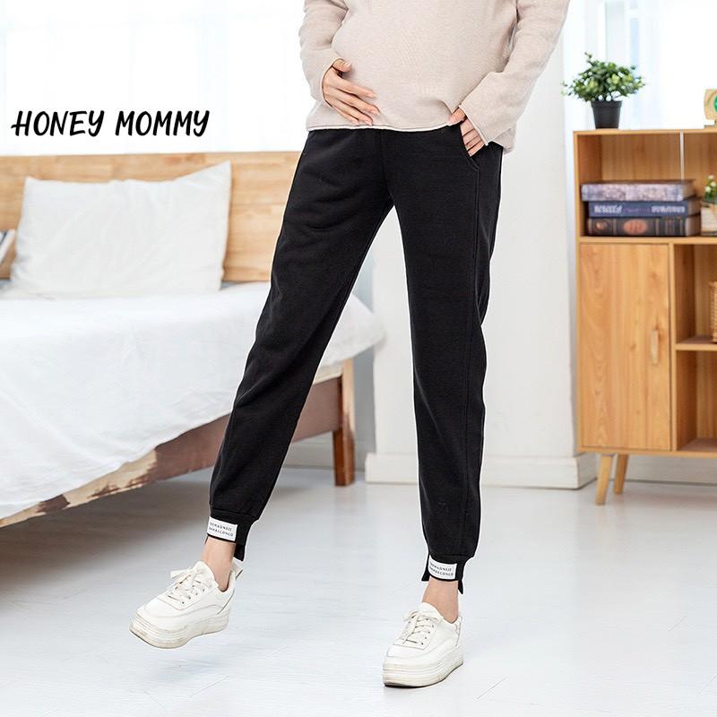 Quần Bầu Bomber Dài Bo Ống Chân Đủ Size 40 - 85kg HX4601 Honey Mommy