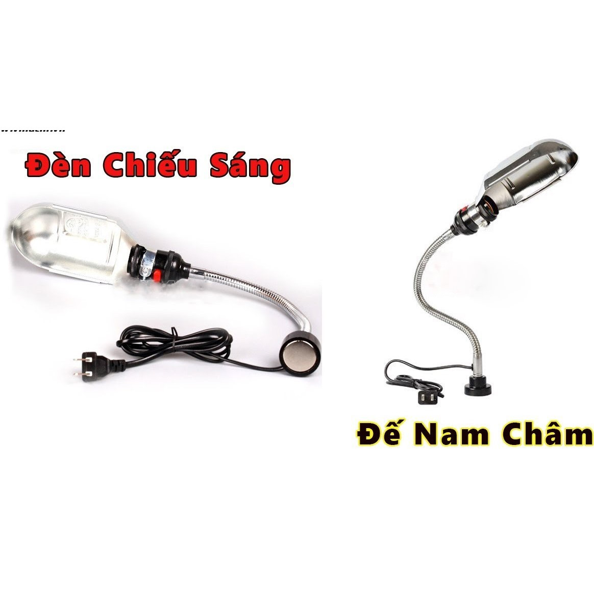 Đèn Bàn Chiếu Sáng Đế Nam Châm - 1 Cái