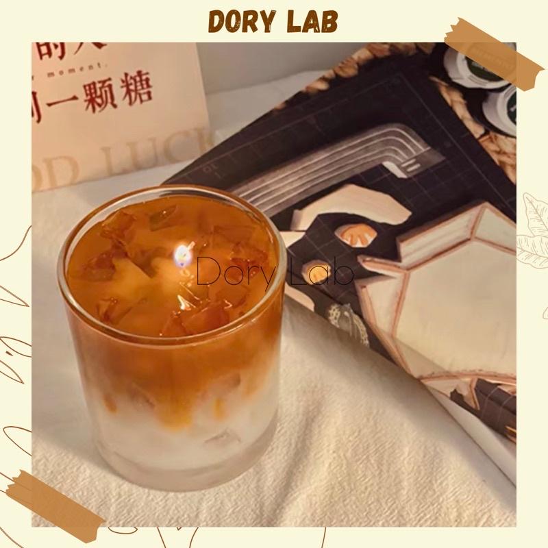 Nến Thơm Ly Cà Phê Sữa Hàn Quốc, Phụ Kiện Decor Chụp Ảnh - Dory Lab