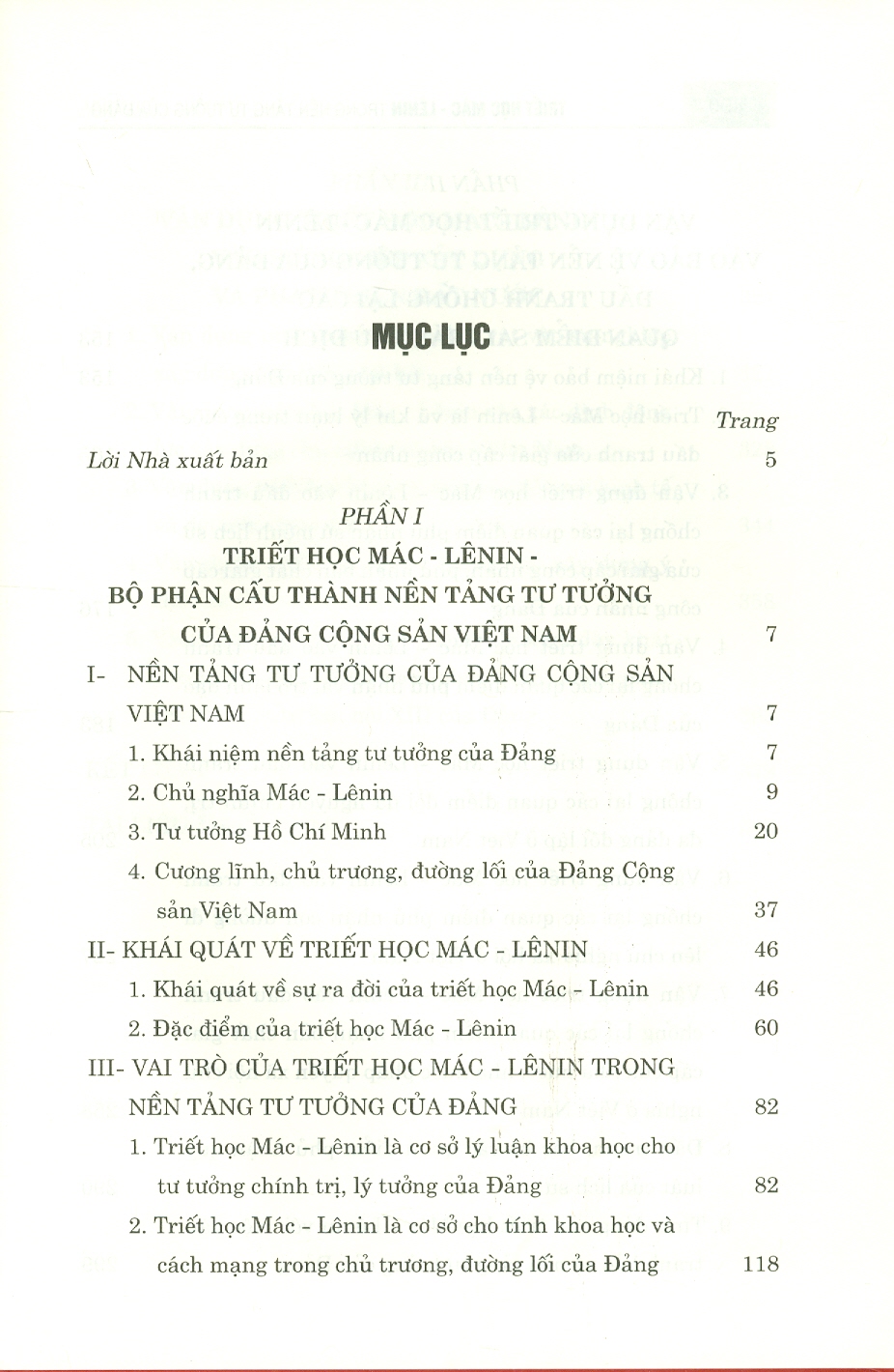 Triết Học Mác - Lênin Trong Nền Tảng Tư Tưởng Của Đảng Cộng Sản Việt Nam (Bìa cứng)