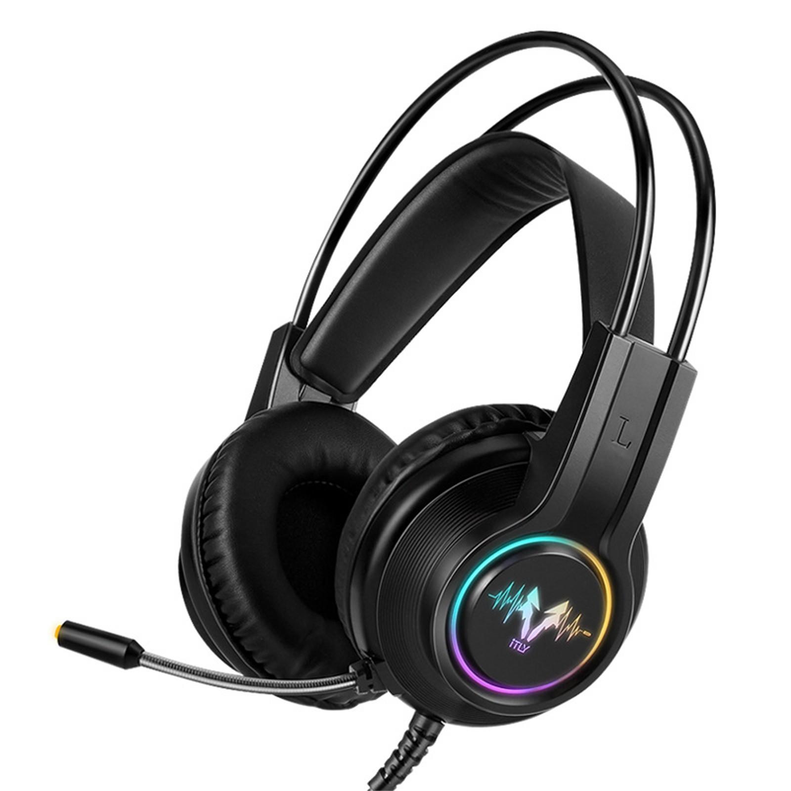 Chất Lượng Cao H200rgb Tai Nghe Chơi Game Cho Máy Tính Để Bàn Máy Tính Tai Nghe Chơi Game Có Dây Tai Nghe Dành Cho Game Thủ