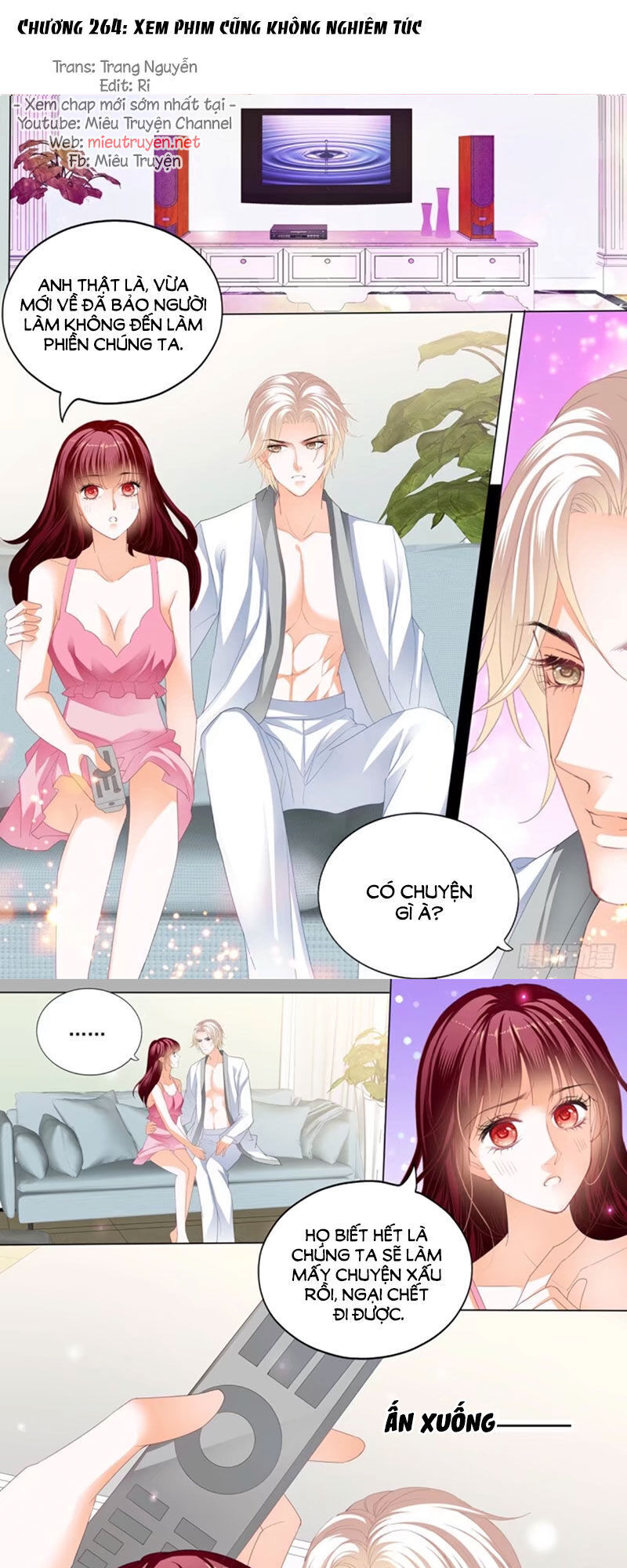 lóe thiểm hôn kiều thê mơ tưởng trốn chapter 264 3