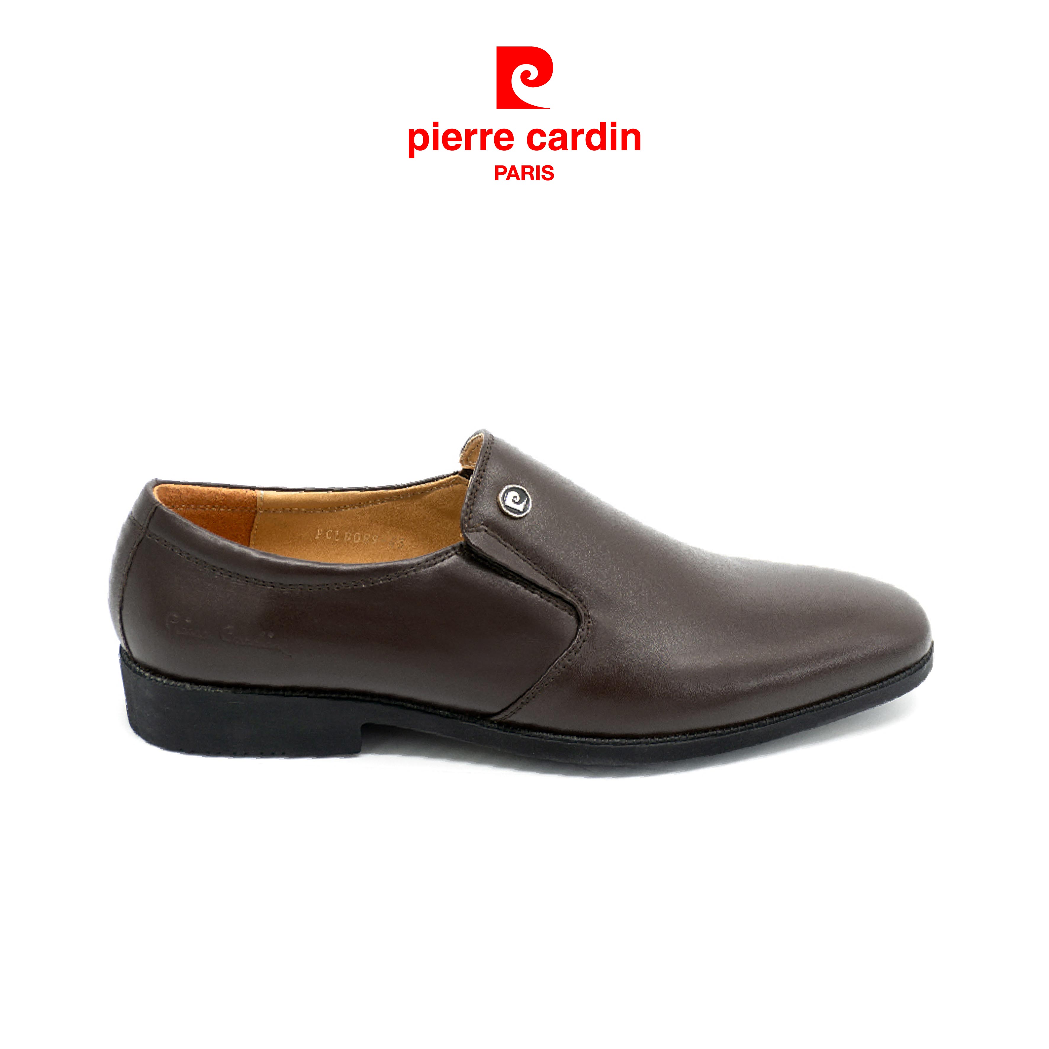 Giày Da Pierre Cardin Penny Loafer - PCMFWLC089BRW màu nâu