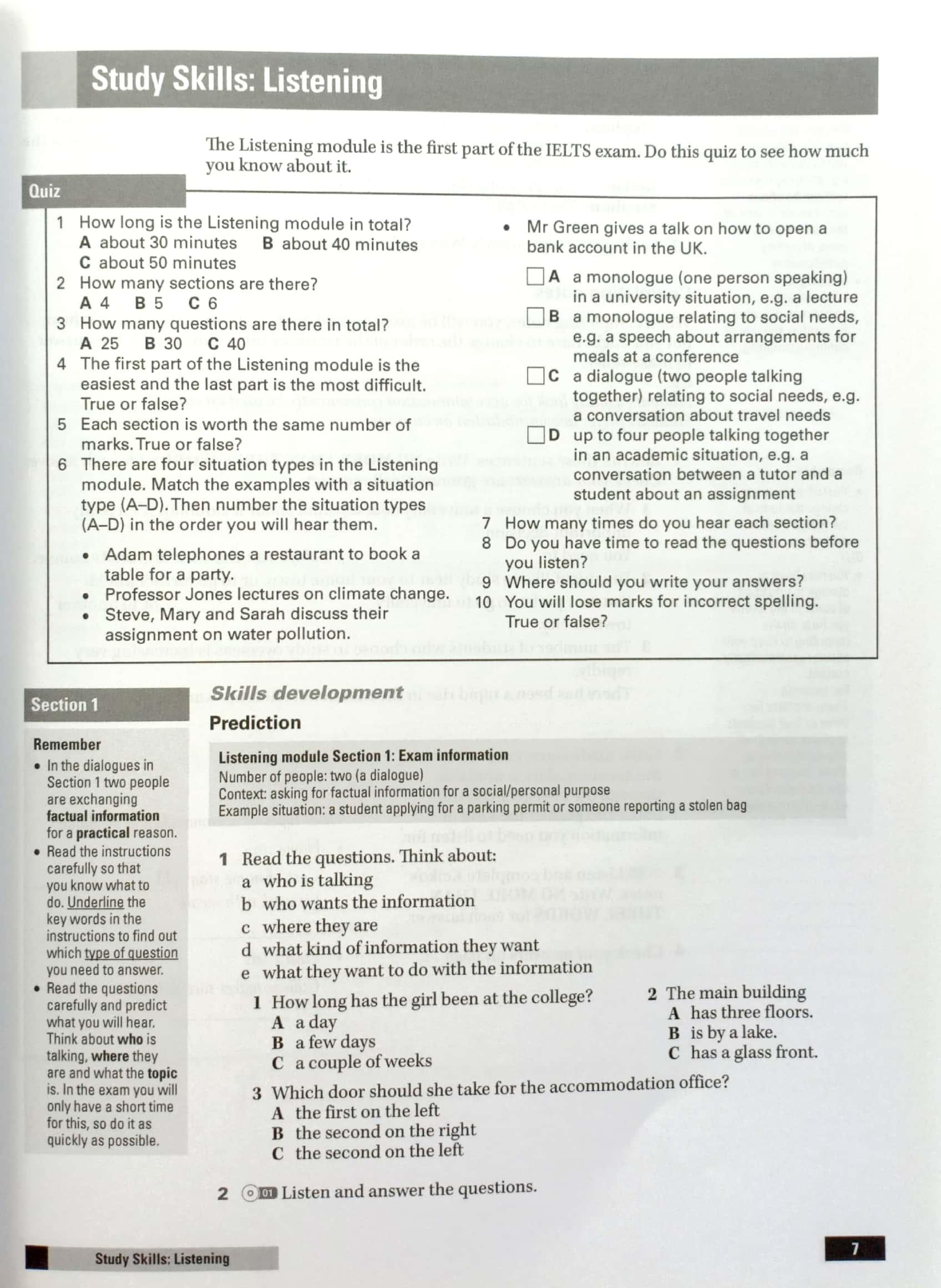 IELTS Foundation: Study Skills Pack