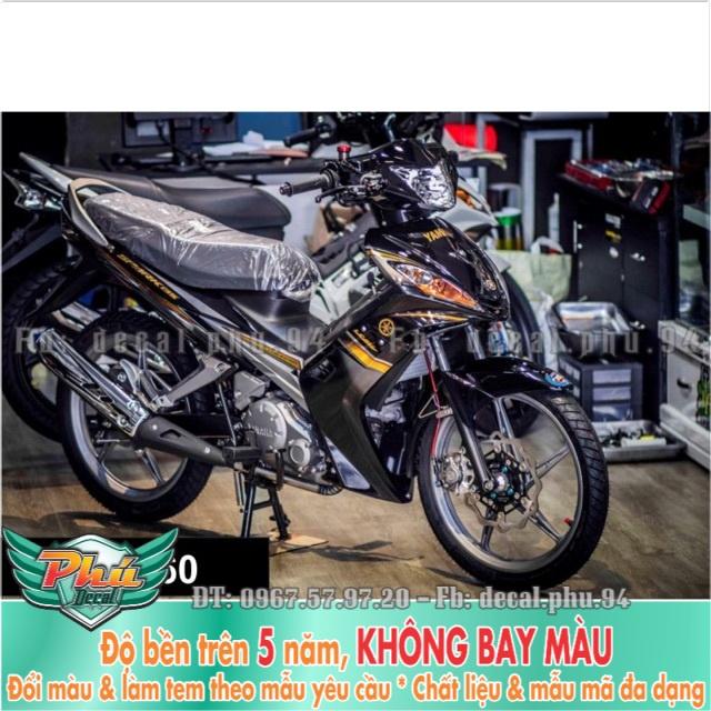 Tem rời Exciter 2006-2010 Vàng Đen -1