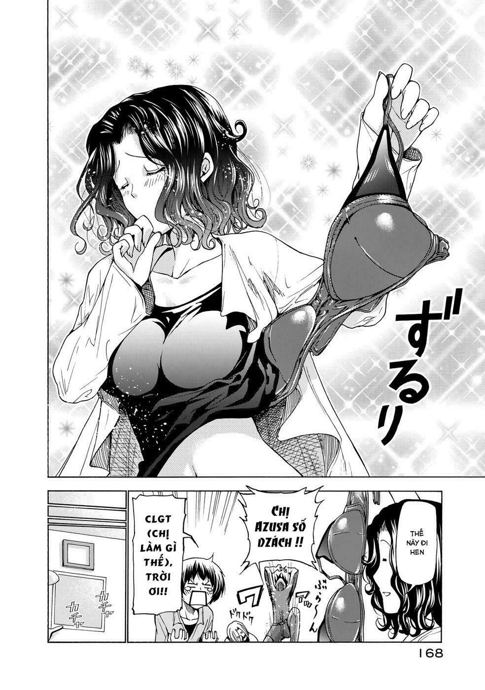 cô gái thích lặn - grand blue chapter 23.5 18