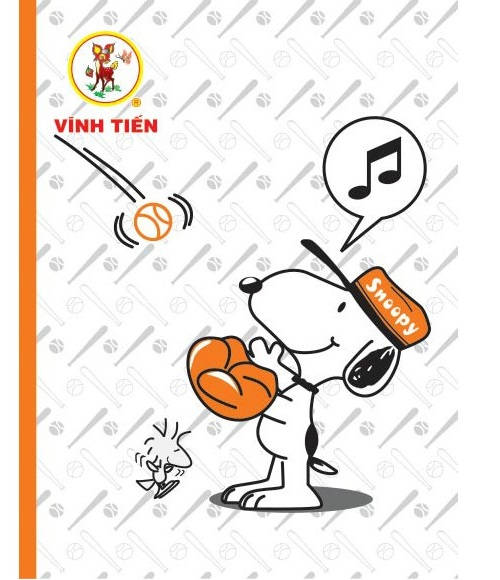 Lốc 5 Tập Snoopy 4 Ôly 200 Trang - Mẫu Ngẫu Nhiên