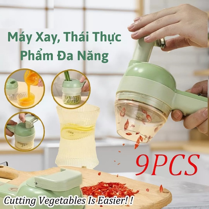 Máy xay cắt hành tỏi bằng điện đa năng công suất 40W tiện dụng cho nhà bếp