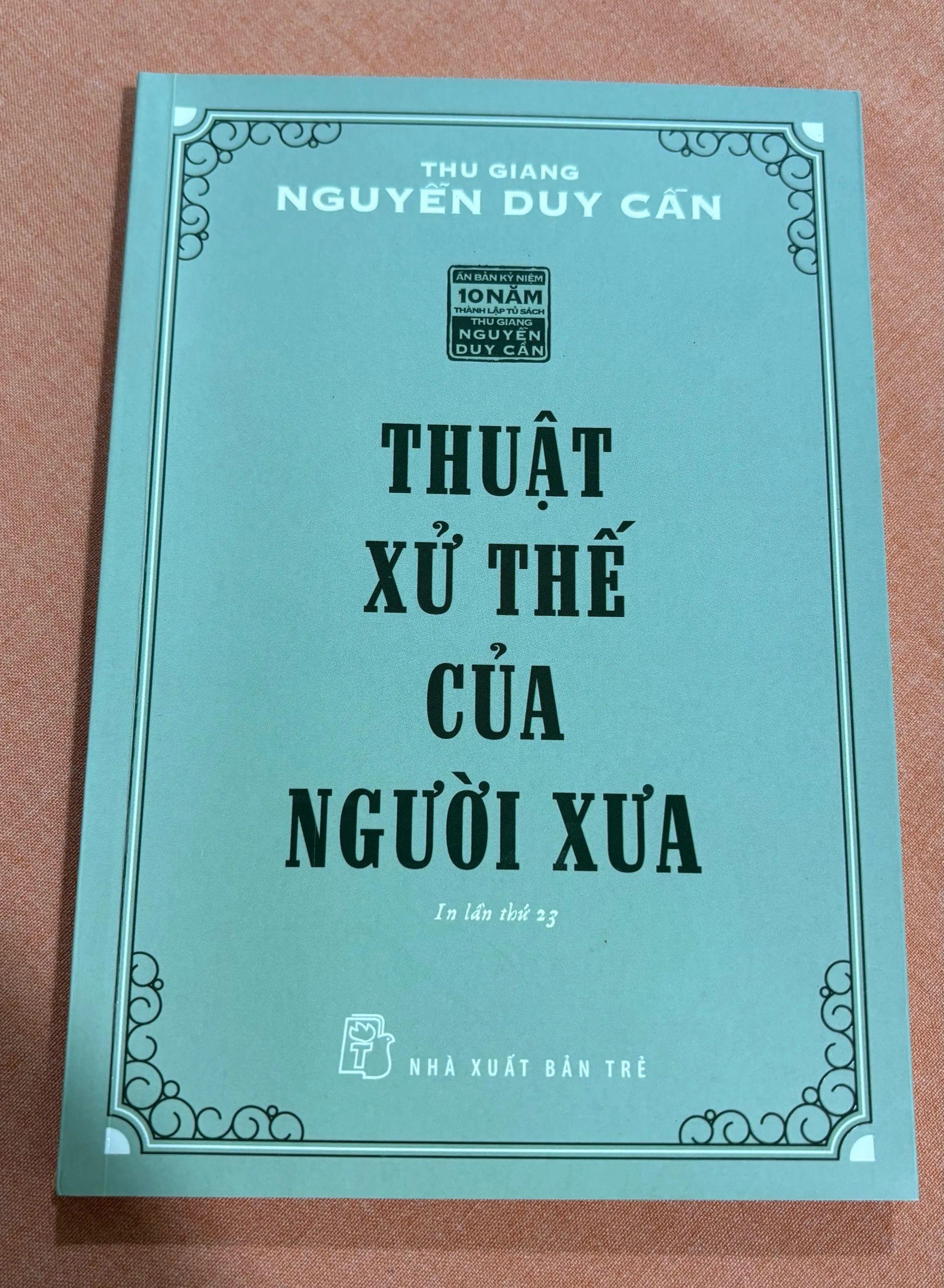 Thuật xử thế của người xưa