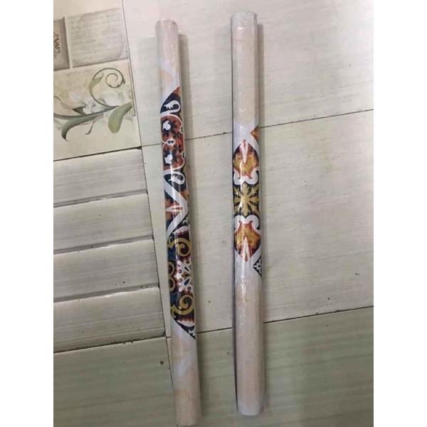 CUỘN GIẤY HOA VĂN DÁN TƯỜNG NHÀ BẾP CHỐNG THẤM DẦU MỠ