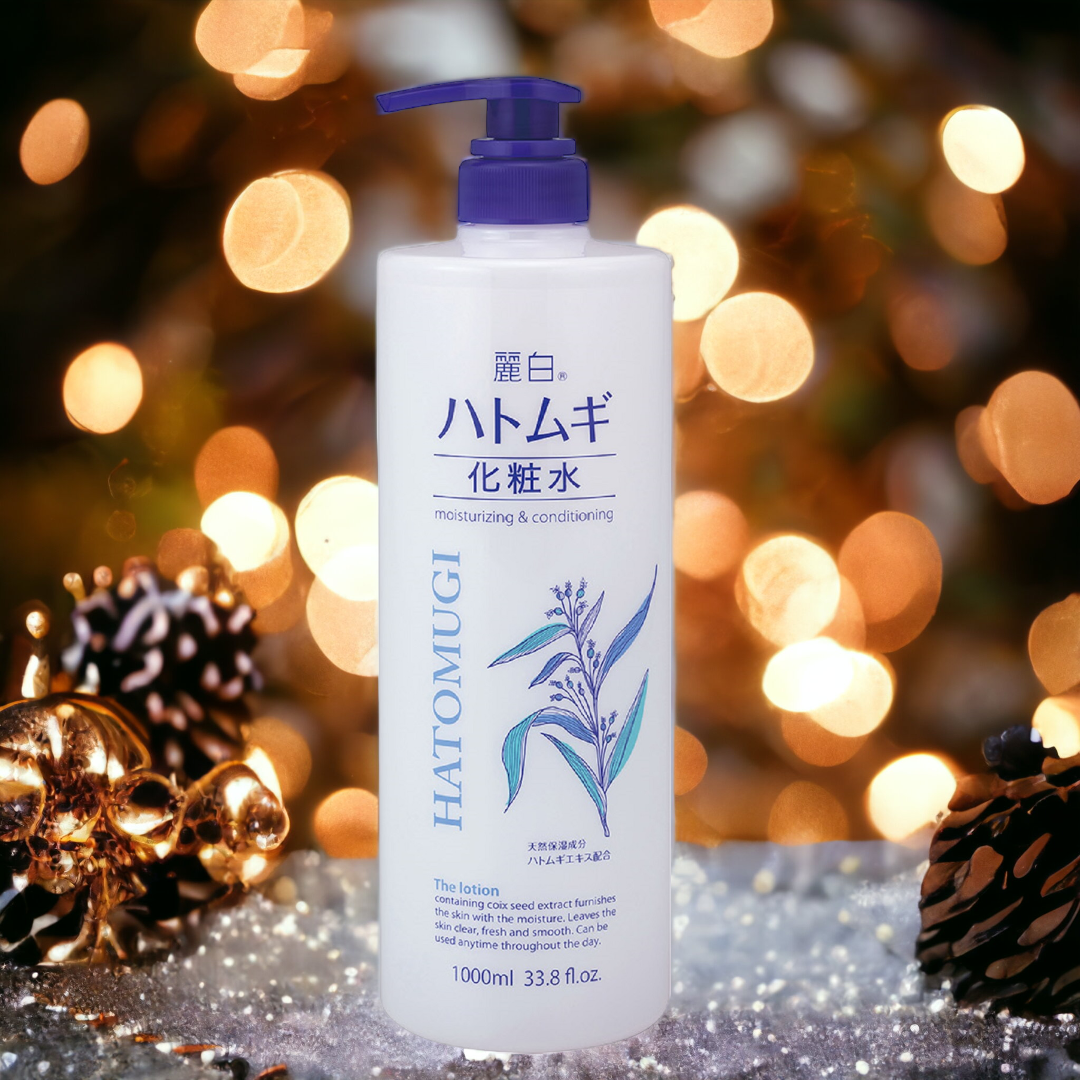 Lotion  Cấp Ẩm Dưỡng Sáng Mịn Da Reihaku Hatomugi Lotion (Chai 500mL)