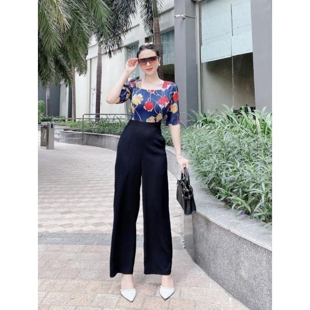 JUMPSUIT HỌA TIẾT SIÊU SANG