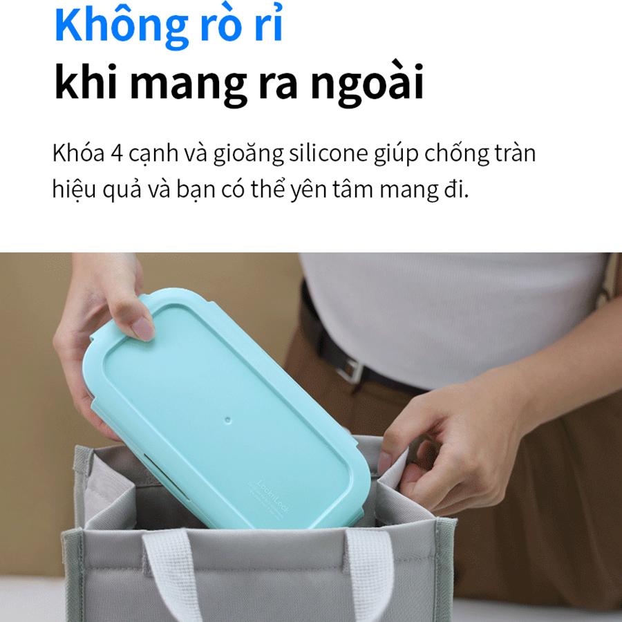 Hộp Thủy Tinh Chịu Nhiệt Lock&Lock LCB425