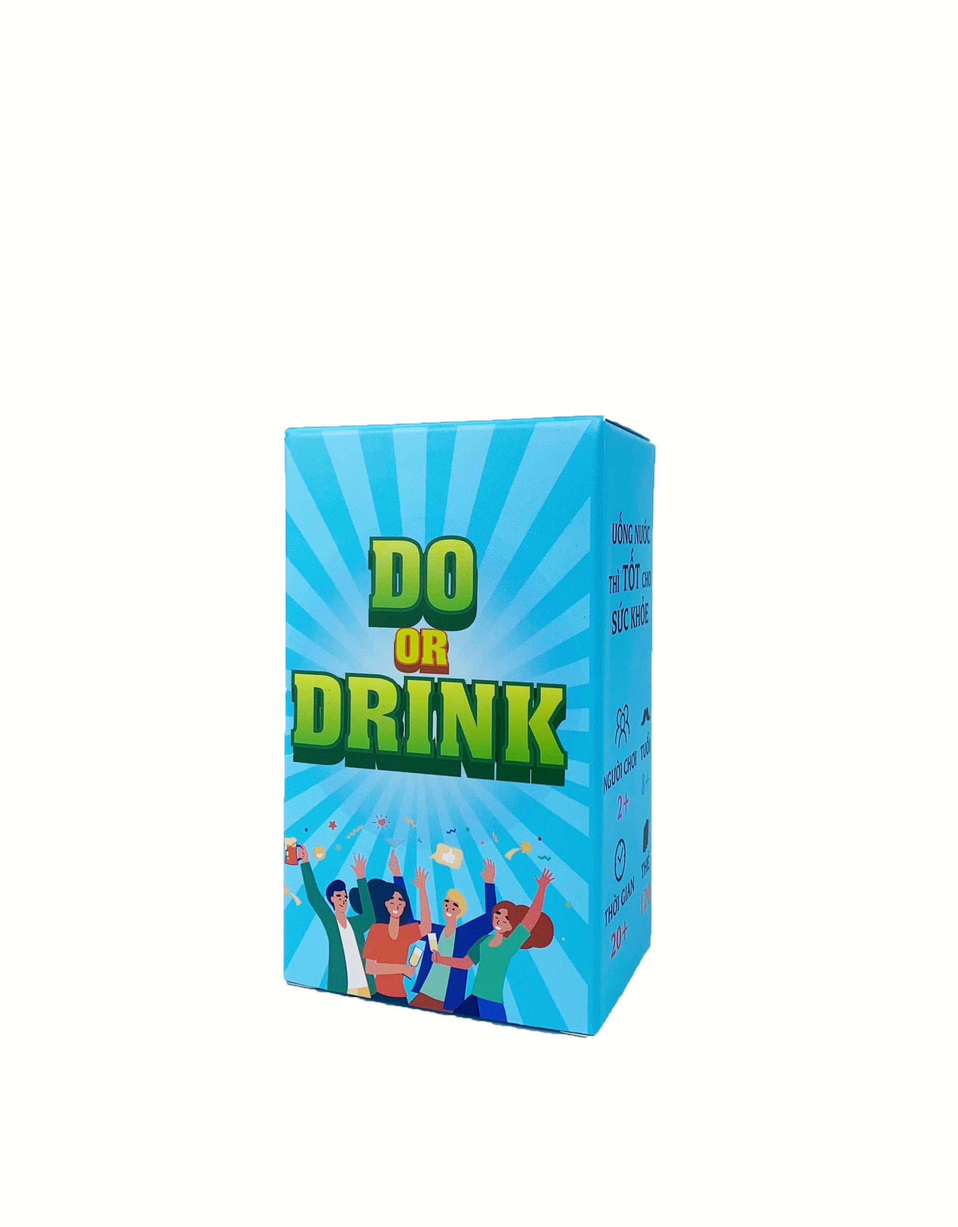 Bộ bài Do or Drink - Drinking Game Làm hay Uống uống rượu cho cặp đôi nhóm bạn