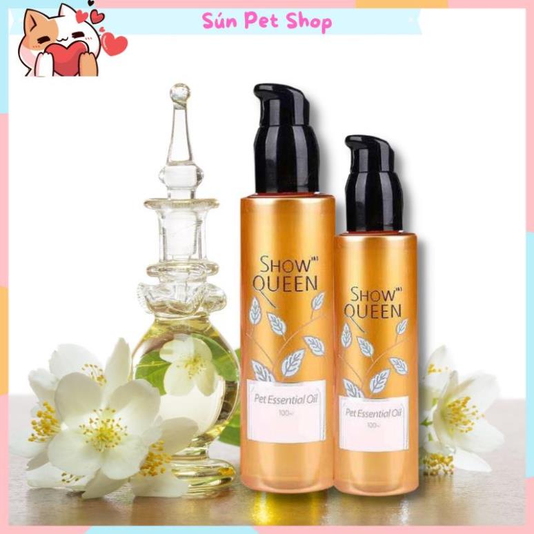 Tinh dầu dưỡng lông cho chó mèo Pet Essential Oil Show Queen