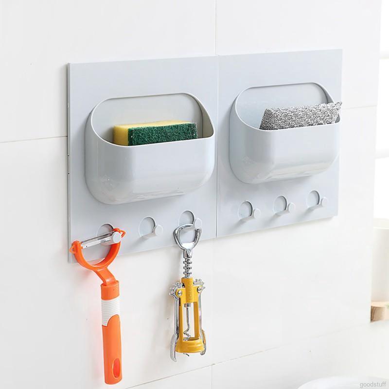 Giá nhựa để đồ dùng gắn tường tiện lợi