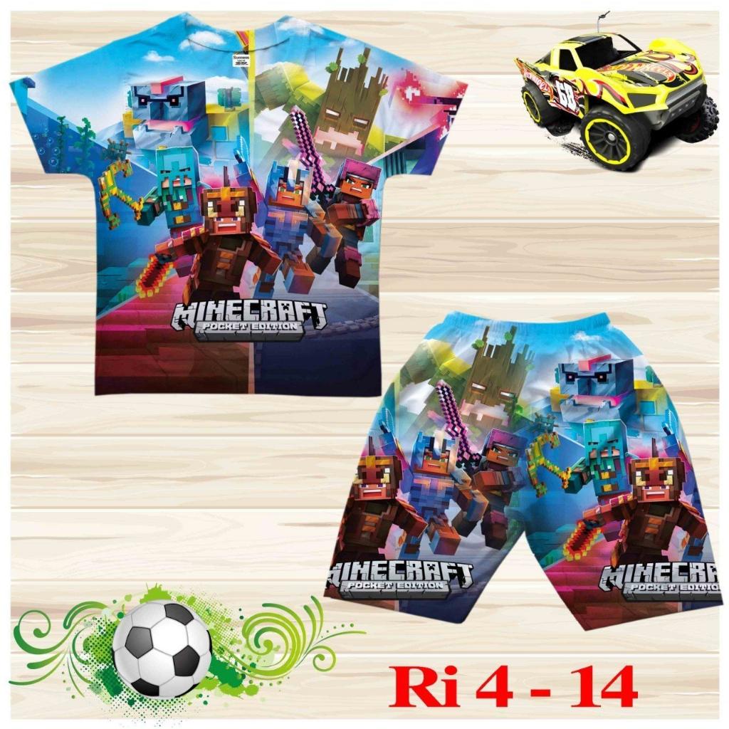 Đồ bộ bé trai, bộ cộc tay cho bé trai hình Người que bigsize 18-65KG chất thun lạnh Thái mát