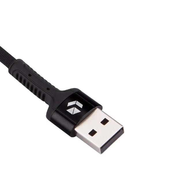 CÁP SẠC NHANH DÂY DÙ MICRO USB 2.4A LANEX LTC-N01M - DÀI 1.2M - HÀNH CHÍNH HÃNG