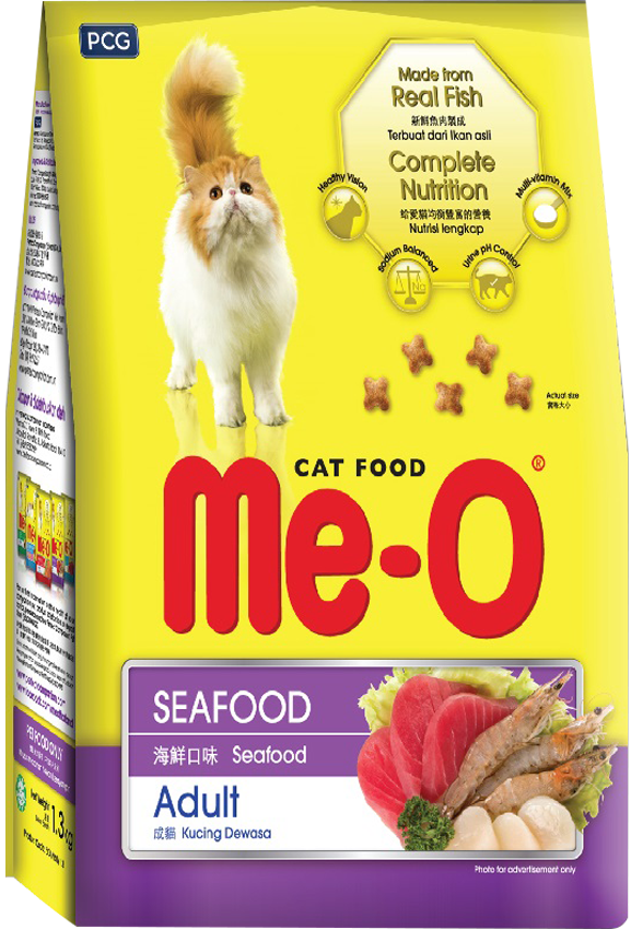 Thức Ăn Hạt Cho Mèo Trưởng Thành - Me-O Adult | Túi 3kg