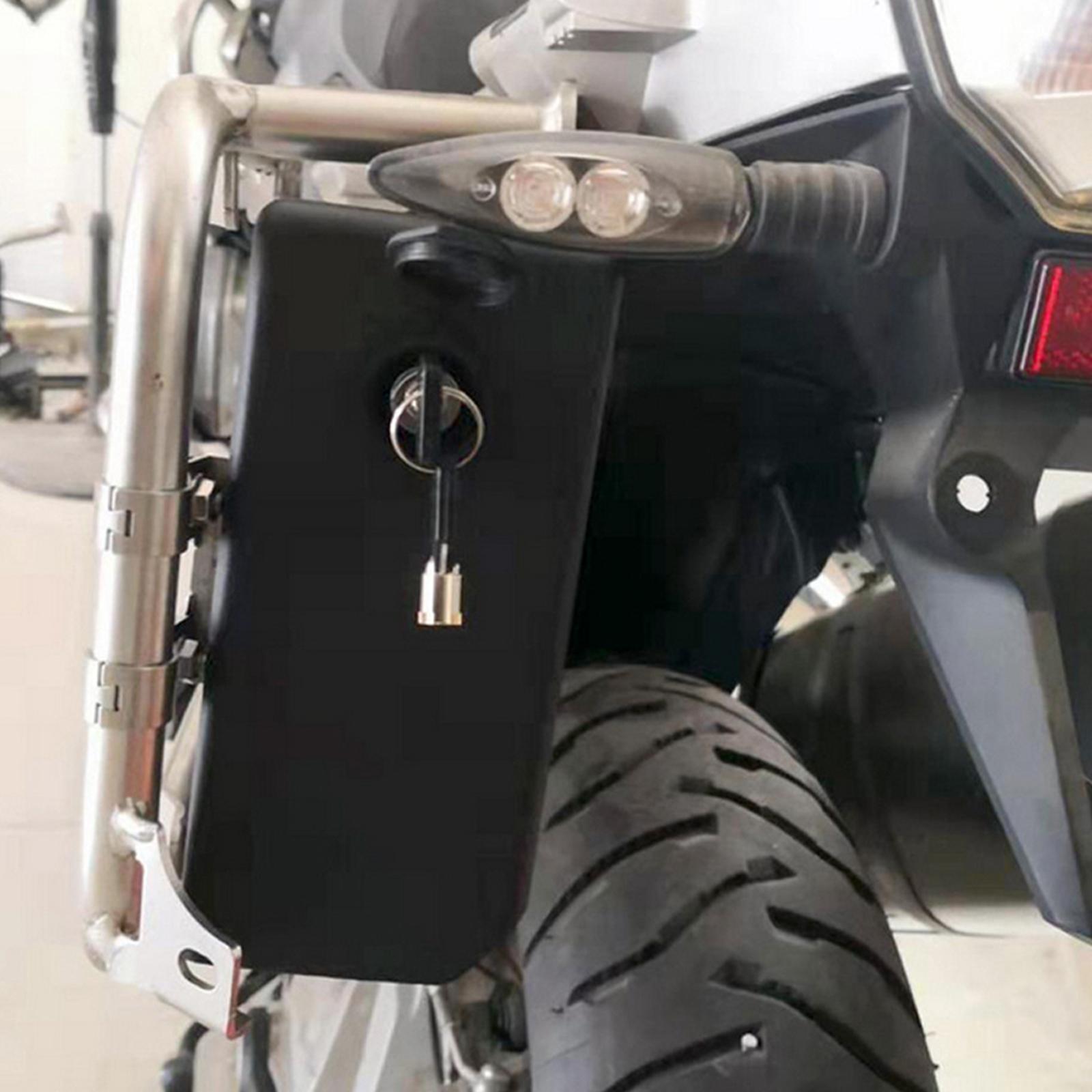 Motorcycle Box Left Side Bracket with Lock ABS 4.5L Toolbox for R1200GS