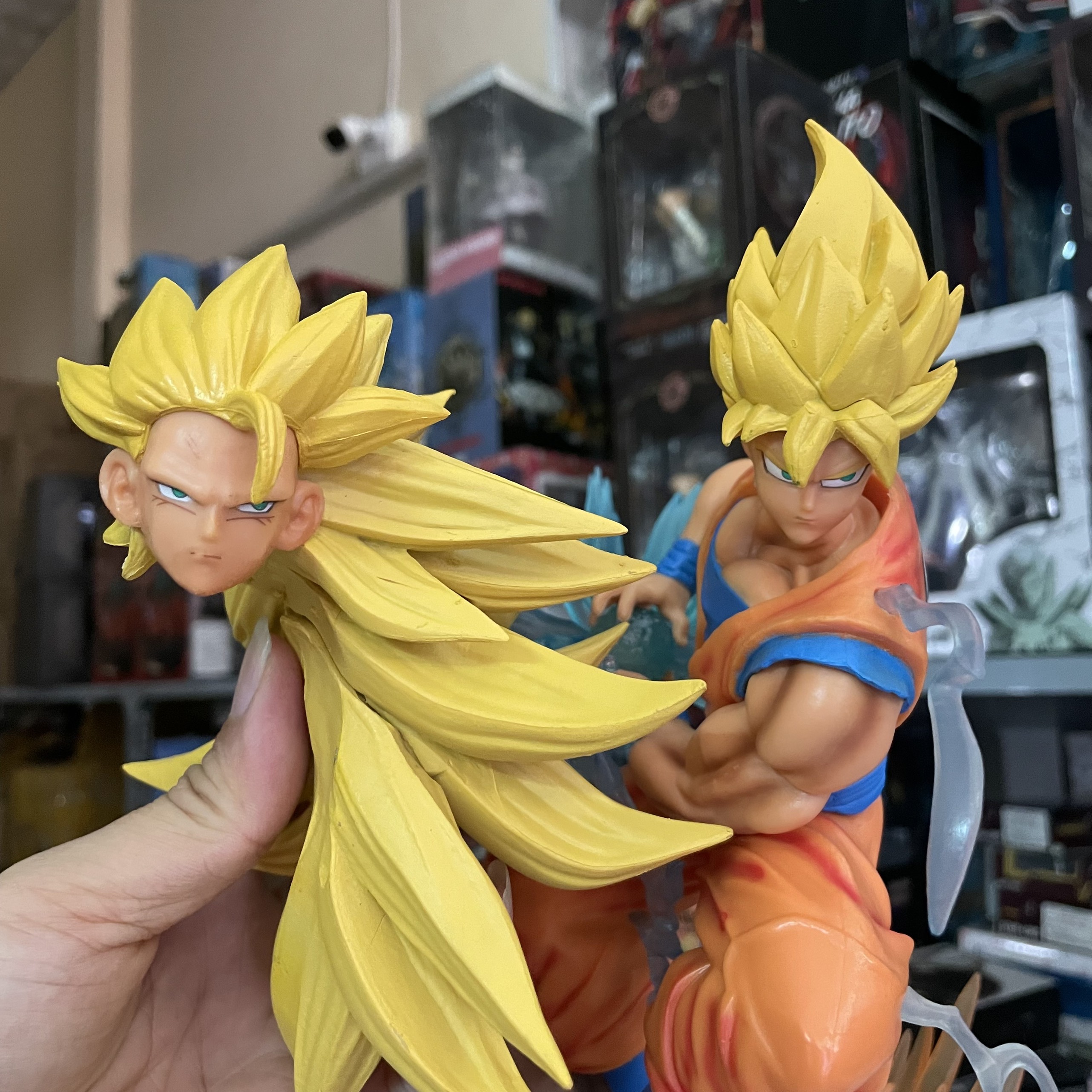 Mô hình Son Goku SS3 - 2 Đầu - Figure Goku SS3 Dragon Ball