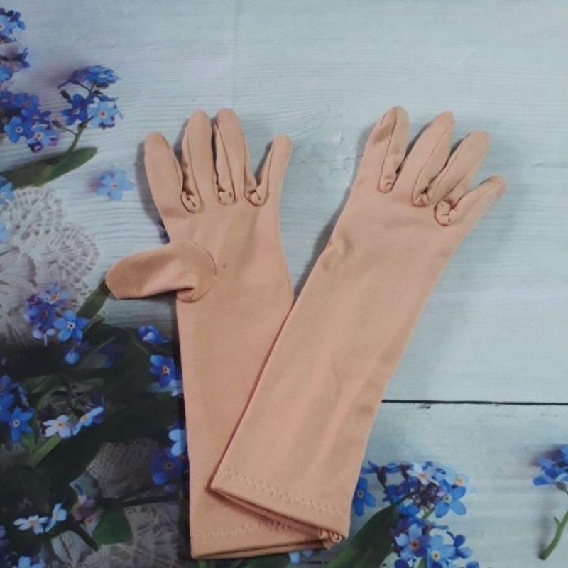 Bao tay găng tay chống nắng 2 lớp dày chất liệu thun lạnh co giãn rất mát giữ ấm và bảo vệ bàn tay khi đi nắng ,lái xe