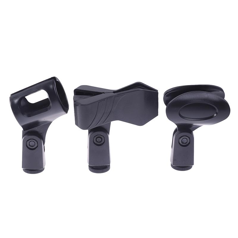 1 Micro Kẹp Cho Shure Mic Micro Cầm Tay Không Dây/Dây Chân Mic Phụ Kiện Đen Đa Năng