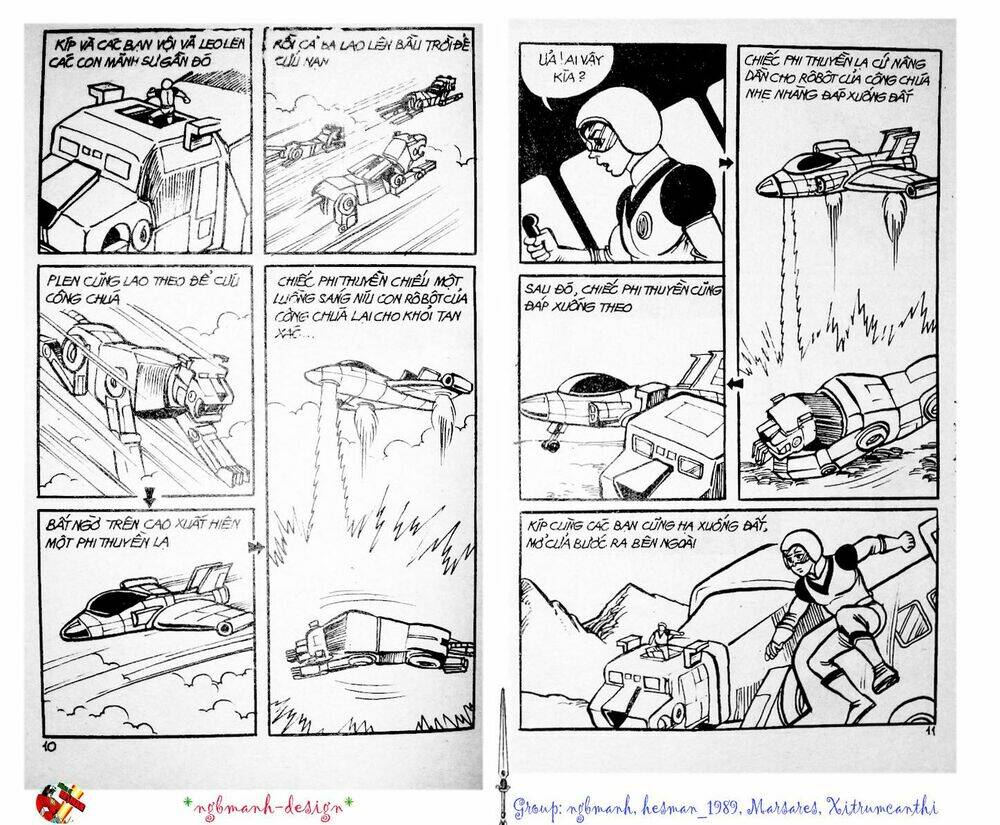 dũng sĩ hesman chapter 3 6