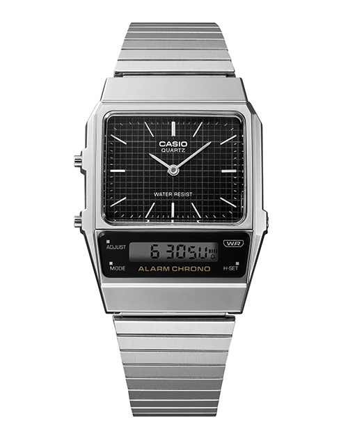 Đồng Hồ Casio Nam General dây kim loại AQ-800E