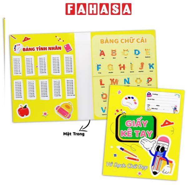 Giấy Kê Tay Tập Funny - 16.5 x 21 cm - The Sun - Màu Vàng