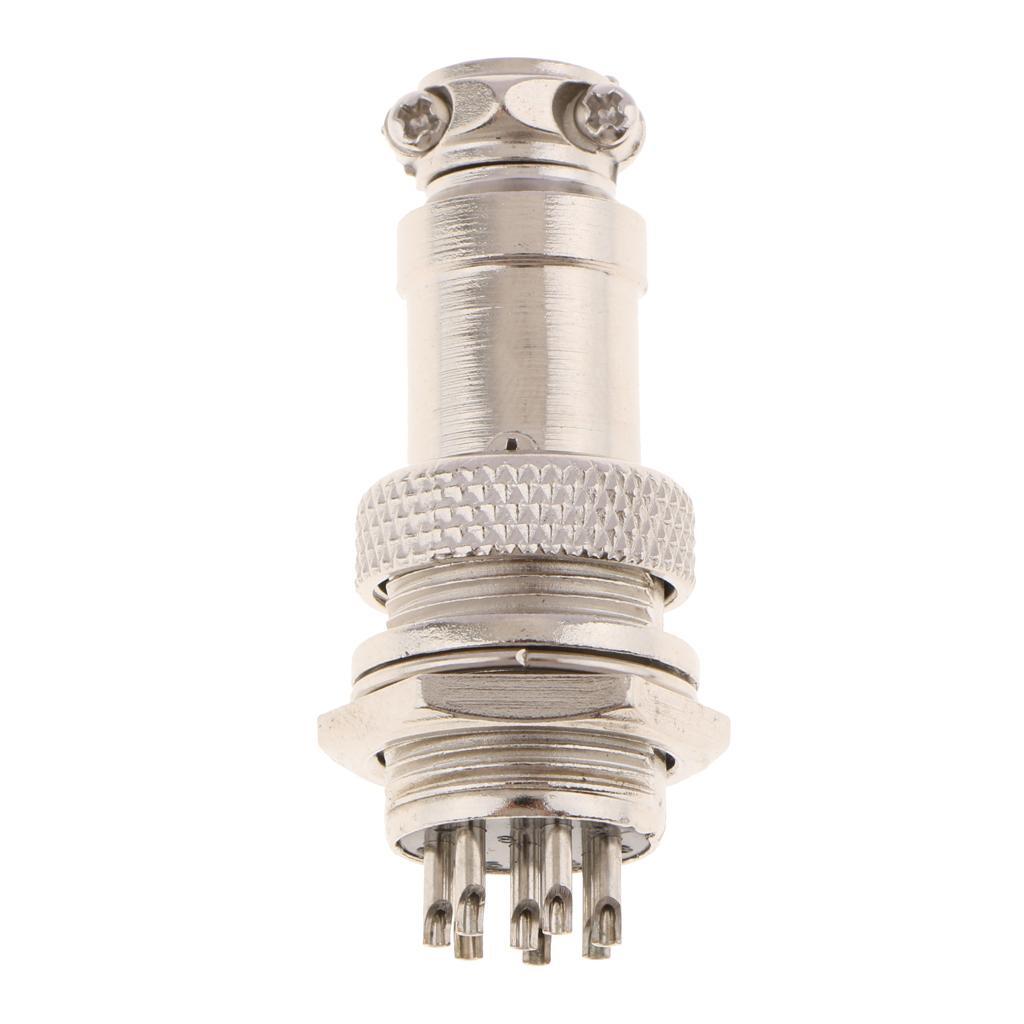 5pair GX16 Air Plug Aviation Plug And Socket Connectors Cable Plug Socket GX16-8 Pin