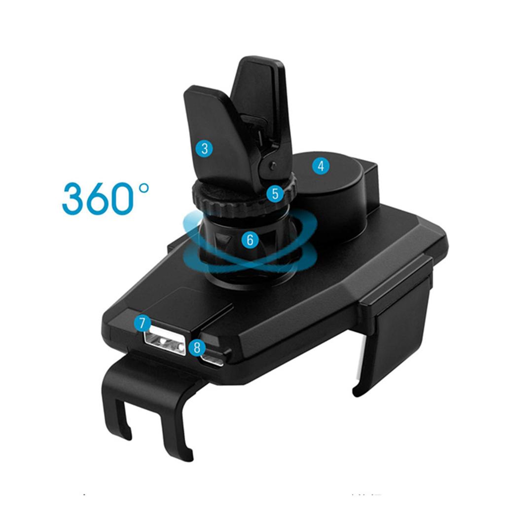 Air Vent Phone Holder Car Mount with Quick Easy Release Button and 360 Degree Rotation Cradle for IPhone car phone mount Samsung Galaxy, Smartphones