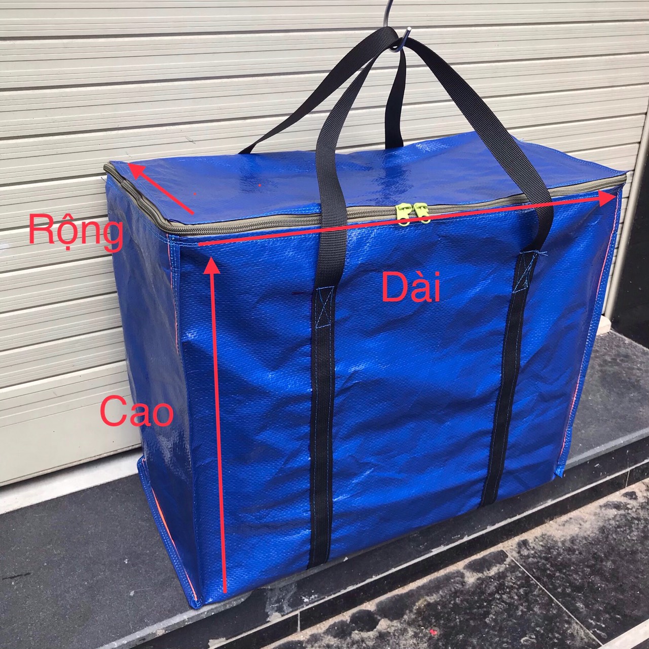 Combo 10 túi bạc đựng đồ màu rêu tím